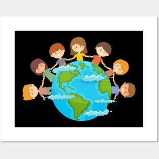 Earth Day Children's Kids Posters and Art